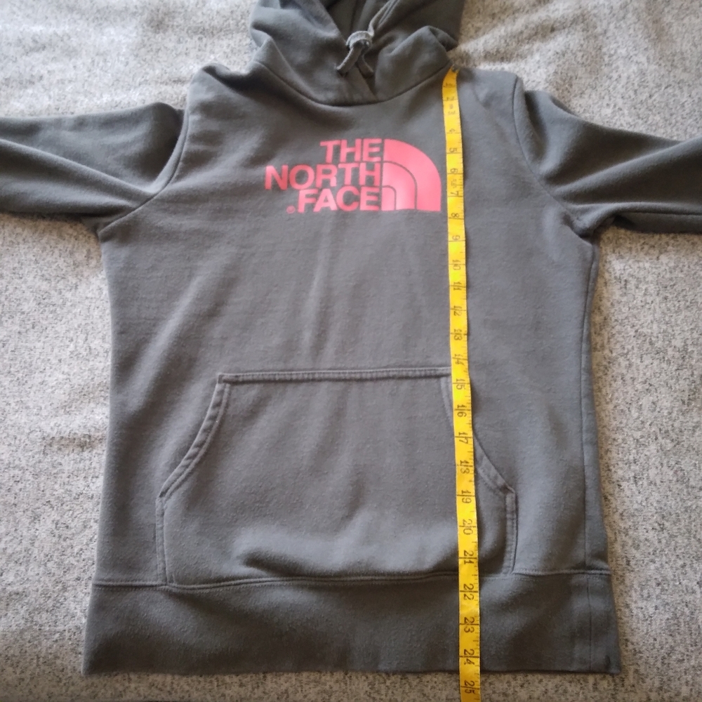 North Face Women's Small Hoodie Gray - Picture 7 of 10